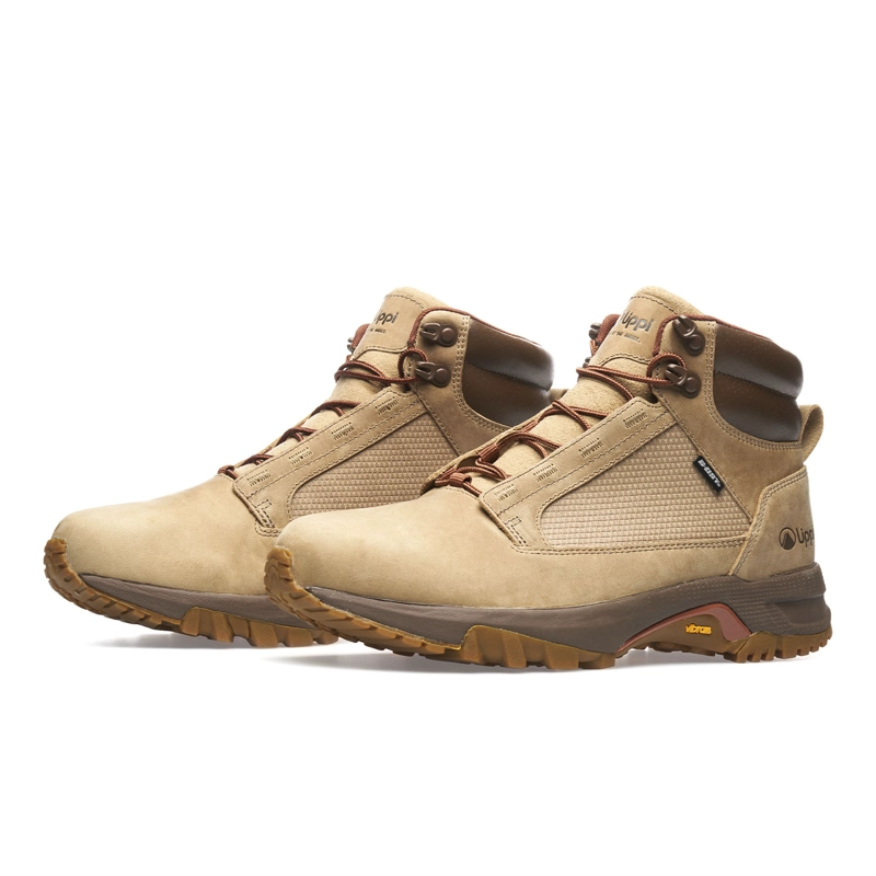 BOTIN HOMBRE WOODS PRO MID BEIGE LIPPI - 3