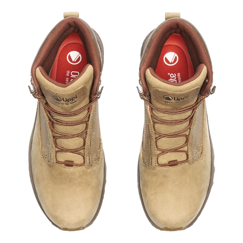BOTIN HOMBRE WOODS PRO MID BEIGE LIPPI - 6