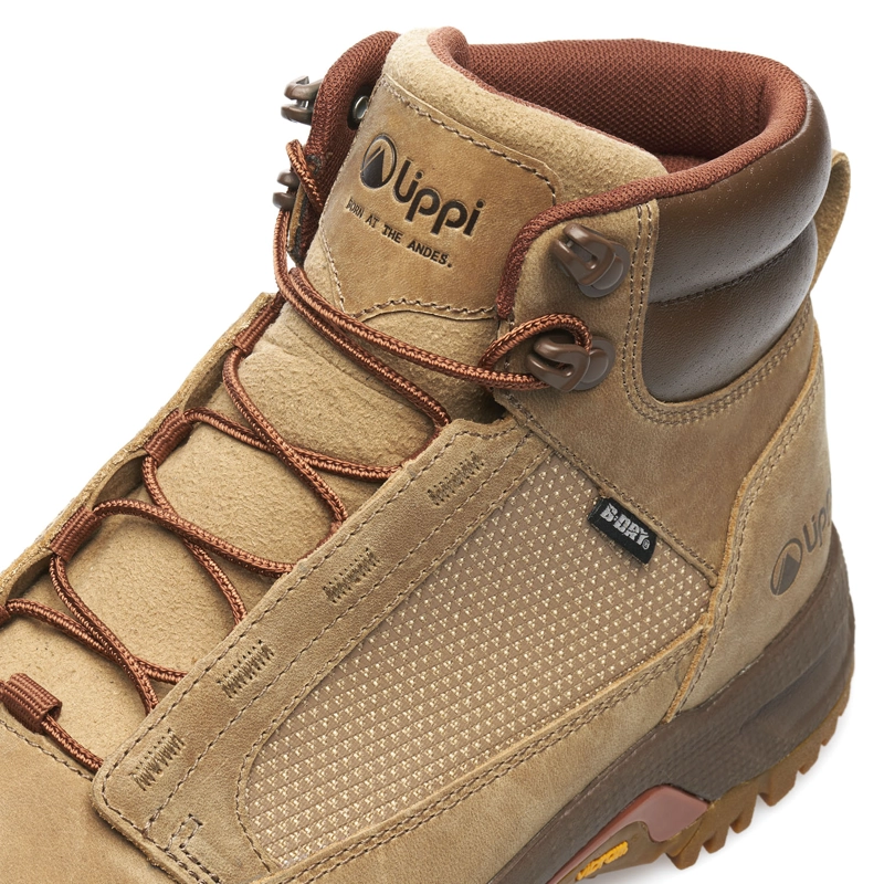 BOTIN HOMBRE WOODS PRO MID BEIGE LIPPI - 7