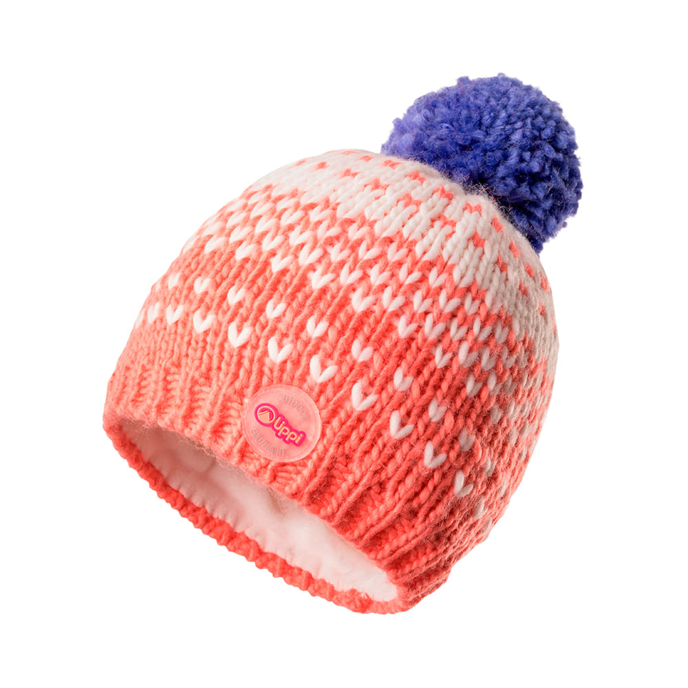 GORRO UNISEX MINI ZERMATT POM BEANIE DAMASCO LIPPI - 1