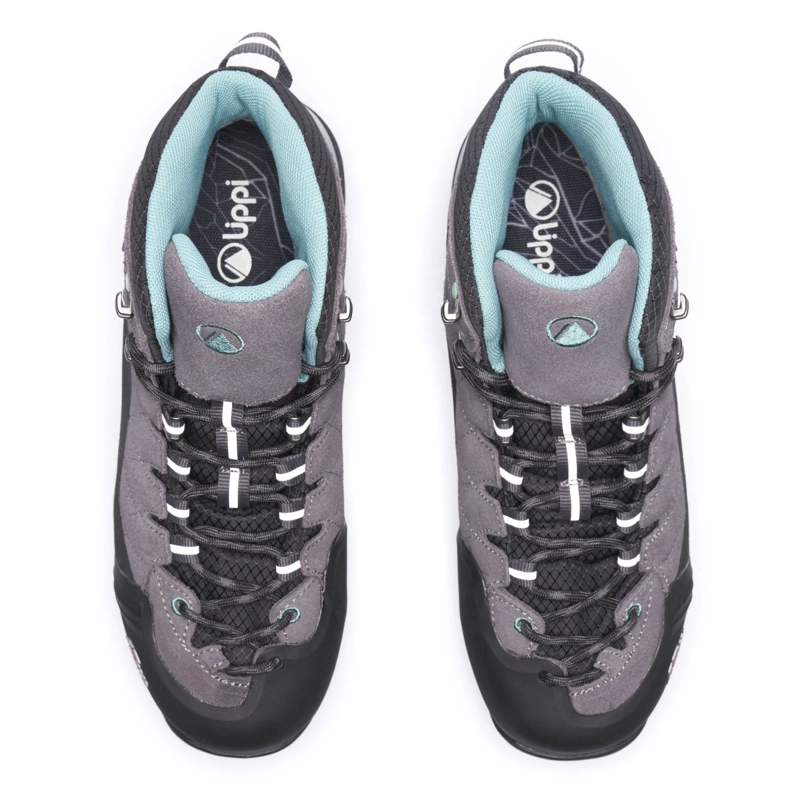 BOTIN MUJER BRAVO MID GRIS VERDE AGUA LIPPI - 6