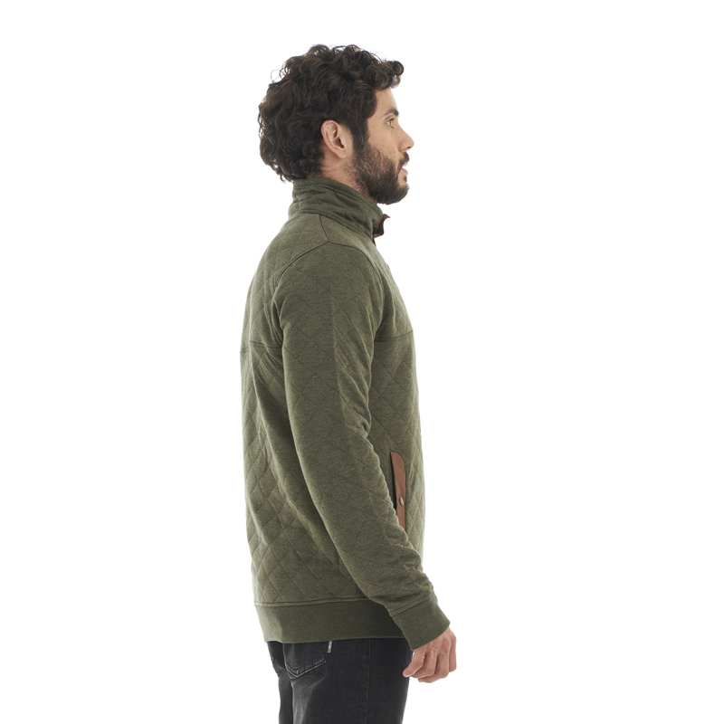 POLERON HOMBRE TOKERAU INSULADO VERDE HAKA HONU - 4