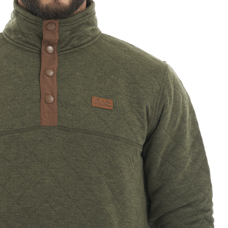 POLERON HOMBRE TOKERAU INSULADO VERDE HAKA HONU - 7