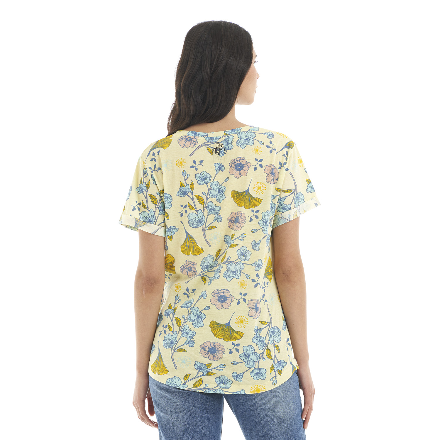 POLERA MUJER FLORA AMARILLO HAKA HONU - 6