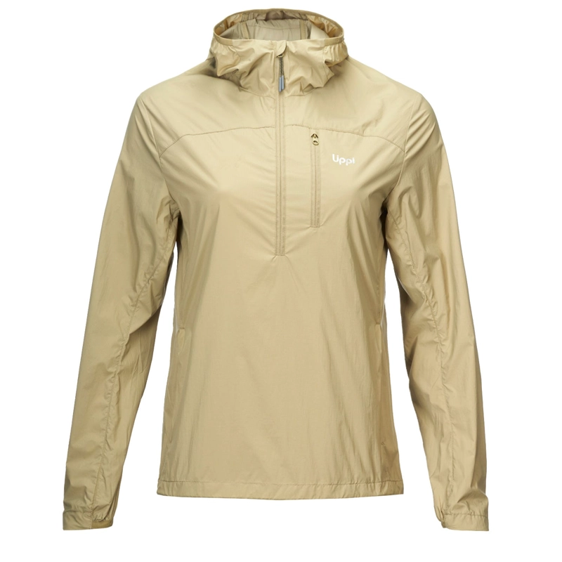 CHAQUETA MUJER SPRY WINDBREAKER 14 ZIP HOODY JACKET OLIVA LIPPI - 1