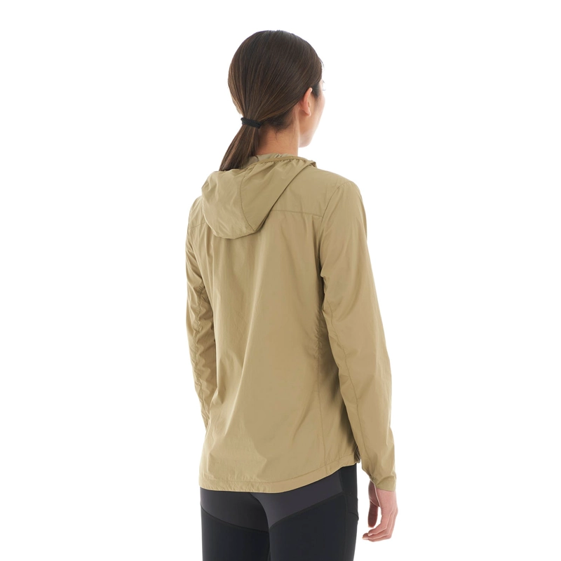 CHAQUETA MUJER SPRY WINDBREAKER 14 ZIP HOODY JACKET OLIVA LIPPI - 5