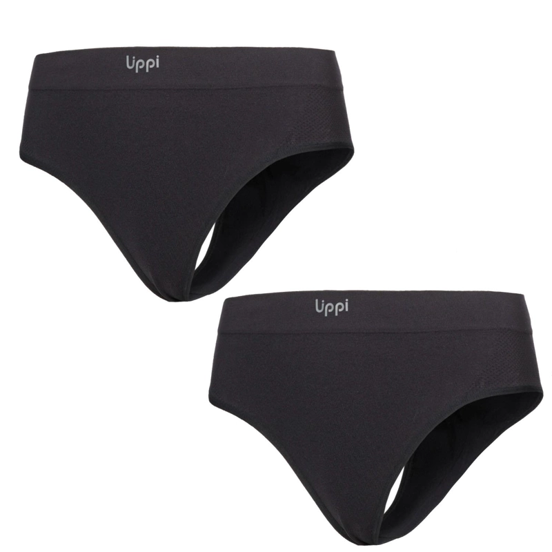 ROPA INTERIOR MUJER PACK SKINTEC SPORT HIP HUGGER GRAFITO Y GRAFITO LIPPI - 1