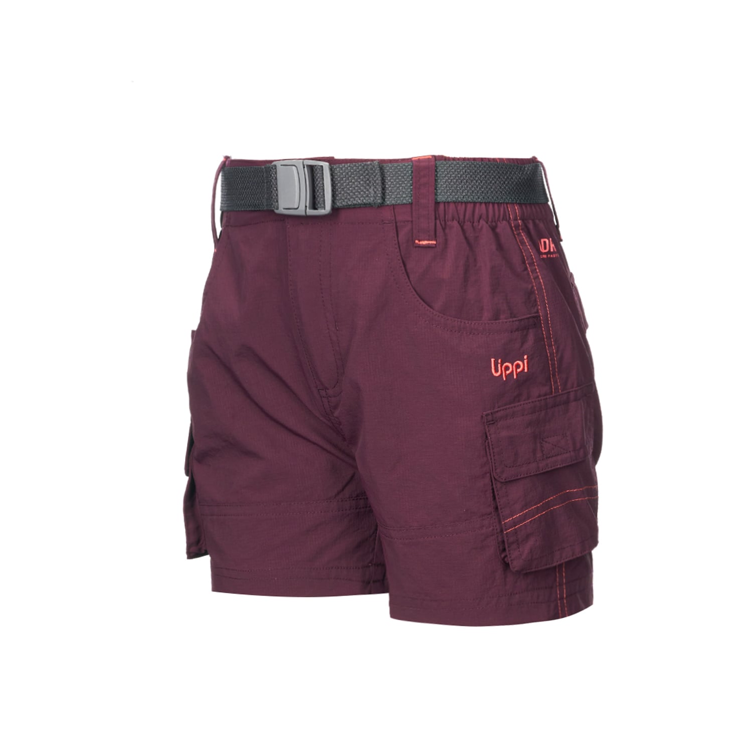 SHORT NIÑA MINI JUST-GO Q-DRY CARGO SHORTS VINO LIPPI - 1