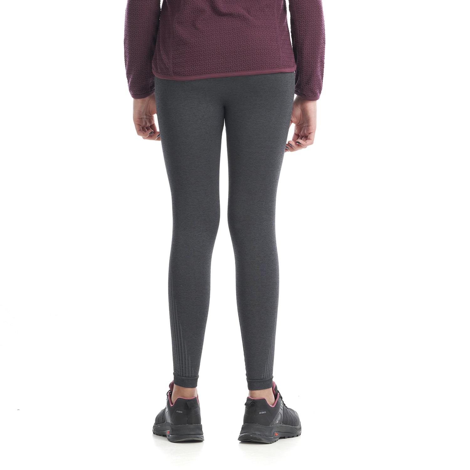 CALZA TEEN GIRL IN-MOTION SEAMLESS LEGGINGS MELANGE GRAFITO LIPPI - 4