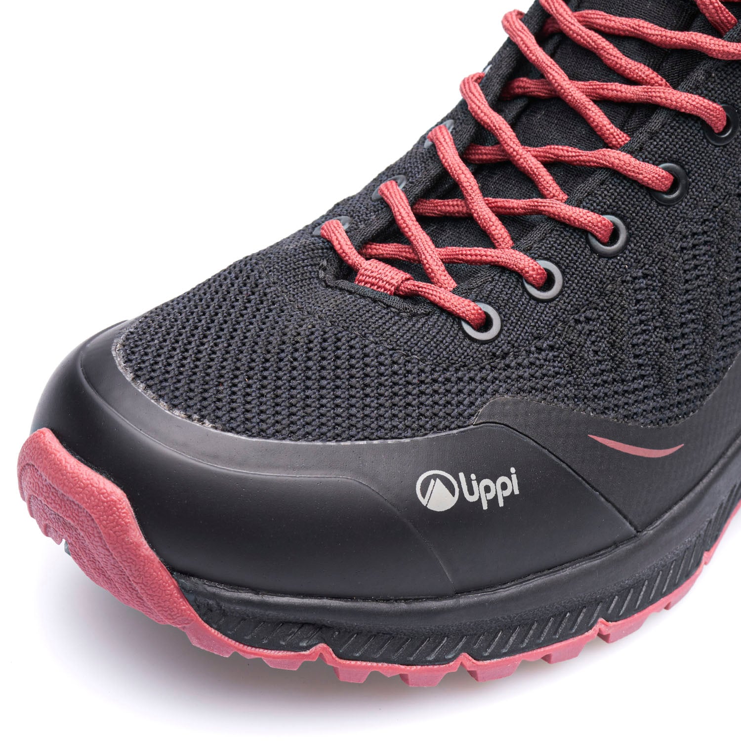 BOTIN MUJER LIGHT ROCK MID II NEGRO ROSA LIPPI - 7