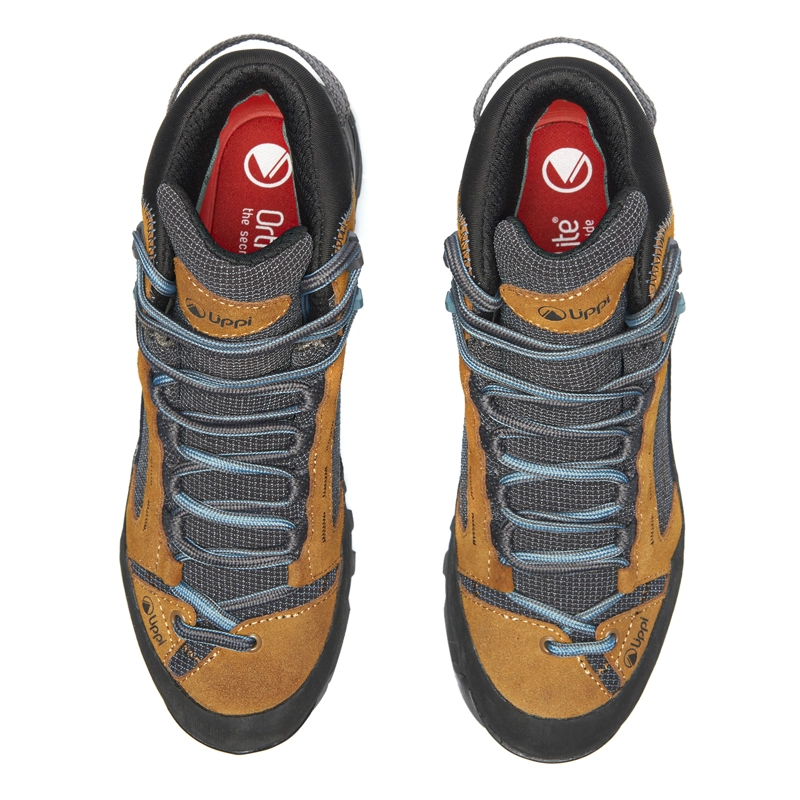 BOTIN MUJER TERRAY MID CAFE  TURQUESA LIPPI - 6