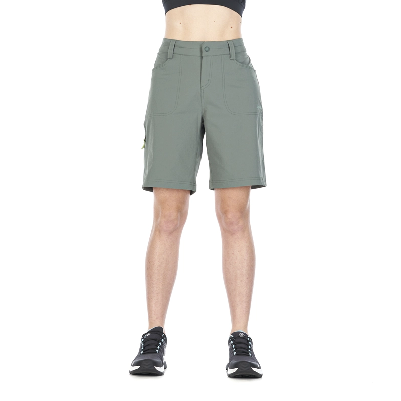 SHORT MUJER FURY SHORTS VERDE GRISACEO LIPPI - 2