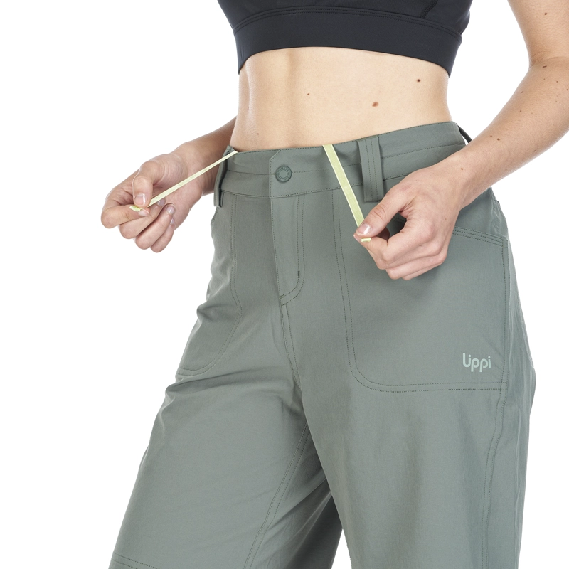 SHORT MUJER FURY SHORTS VERDE GRISACEO LIPPI - 8