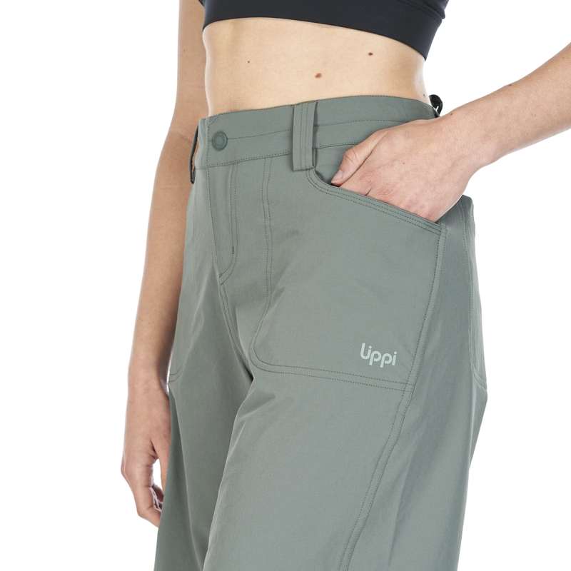 SHORT MUJER FURY SHORTS VERDE GRISACEO LIPPI - 9
