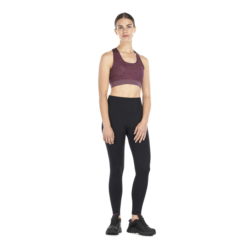 PETO MUJER IN-MOTION CROSSBACK BRA MELANGE LILA LIPPI - 8