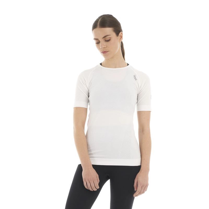 PRIMERA CAPA MUJER SKINTEC 1000 SEAMLESS SHORT SLEEVE BLANCO LIPPI - 2