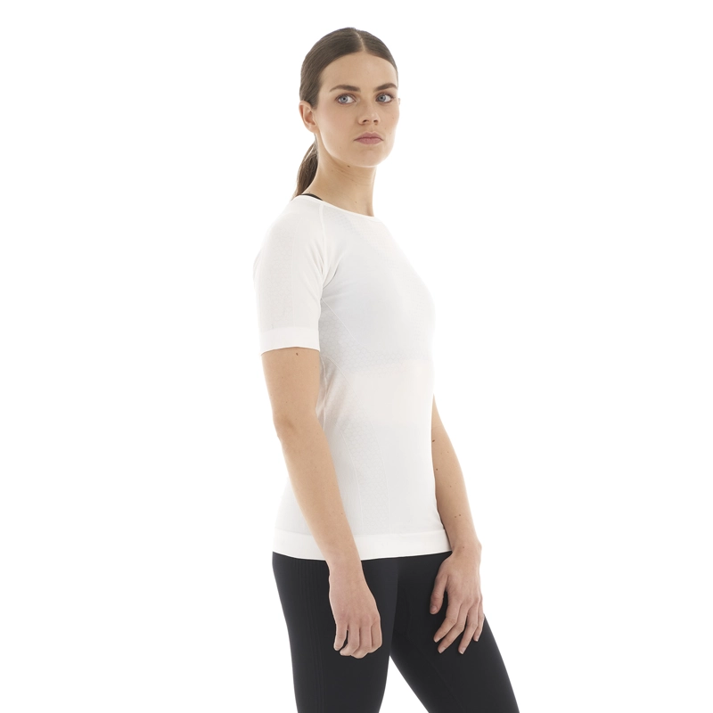 PRIMERA CAPA MUJER SKINTEC 1000 SEAMLESS SHORT SLEEVE BLANCO LIPPI - 3
