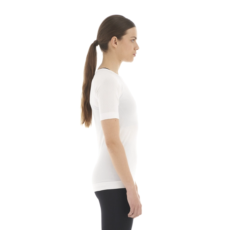 PRIMERA CAPA MUJER SKINTEC 1000 SEAMLESS SHORT SLEEVE BLANCO LIPPI - 4