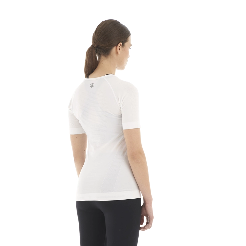 PRIMERA CAPA MUJER SKINTEC 1000 SEAMLESS SHORT SLEEVE BLANCO LIPPI - 5