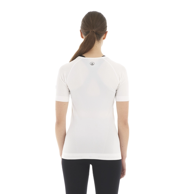 PRIMERA CAPA MUJER SKINTEC 1000 SEAMLESS SHORT SLEEVE BLANCO LIPPI - 6