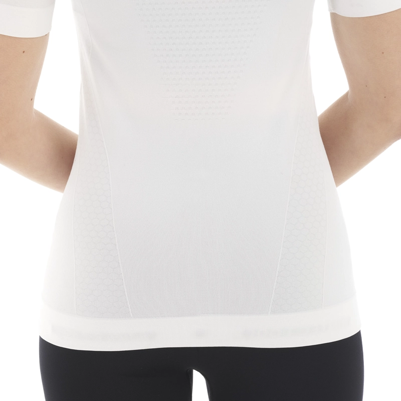 PRIMERA CAPA MUJER SKINTEC 1000 SEAMLESS SHORT SLEEVE BLANCO LIPPI - 7