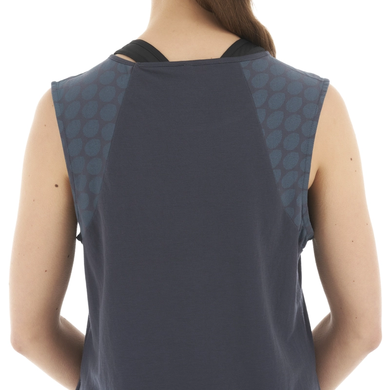 POLERA MUJER SUNSET T-SHIRT AZUL PIEDRA LIPPI - 7