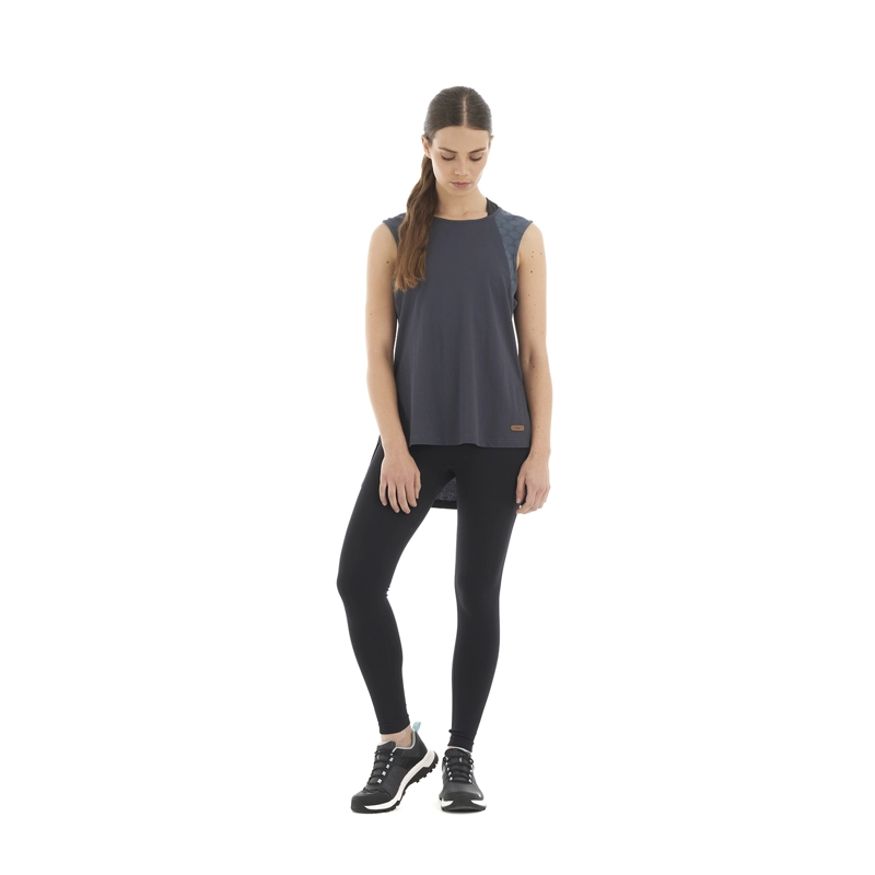 POLERA MUJER SUNSET T-SHIRT AZUL PIEDRA LIPPI - 9