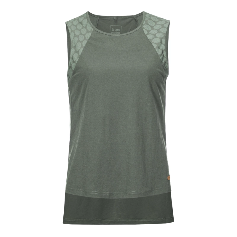 LIPPI POLERA MUJER SUNSET T-SHIRT VERDE GRISACEO LIPPI