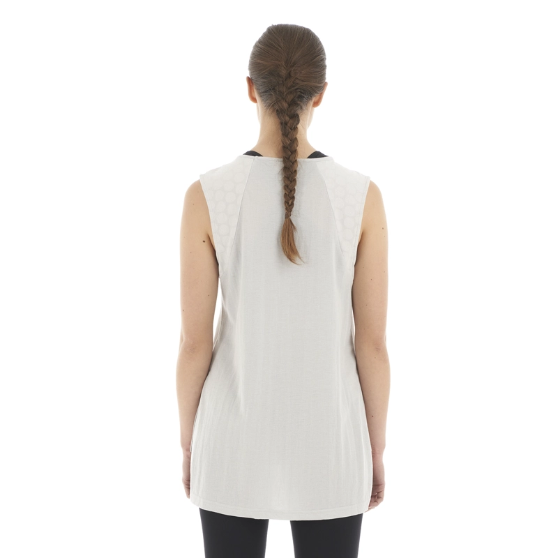 POLERA MUJER SUNSET T-SHIRT GRIS CLARO LIPPI - 6