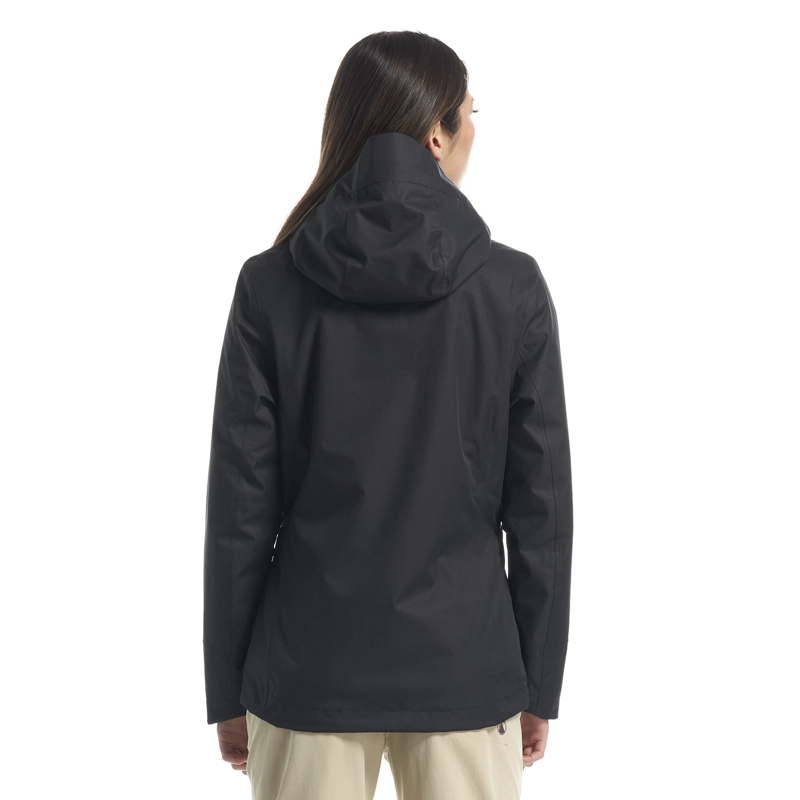 CHAQUETA MUJER TRES CRUCES FUSION-3 HOODY JACKET NEGRO / NEGRO LIPPI V22 - 6