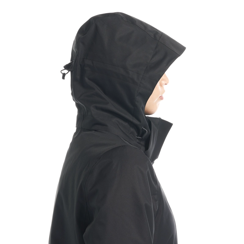 CHAQUETA MUJER TRES CRUCES FUSION-3 HOODY JACKET NEGRO / NEGRO LIPPI V22 - 9