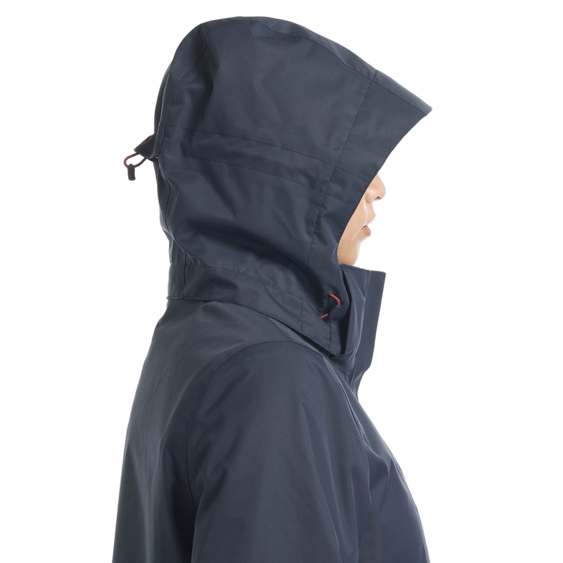 CHAQUETA MUJER TRES CRUCES FUSION-3 HOODY JACKET AZUL PIEDRA ROSA OSCURO LIPPI - 7