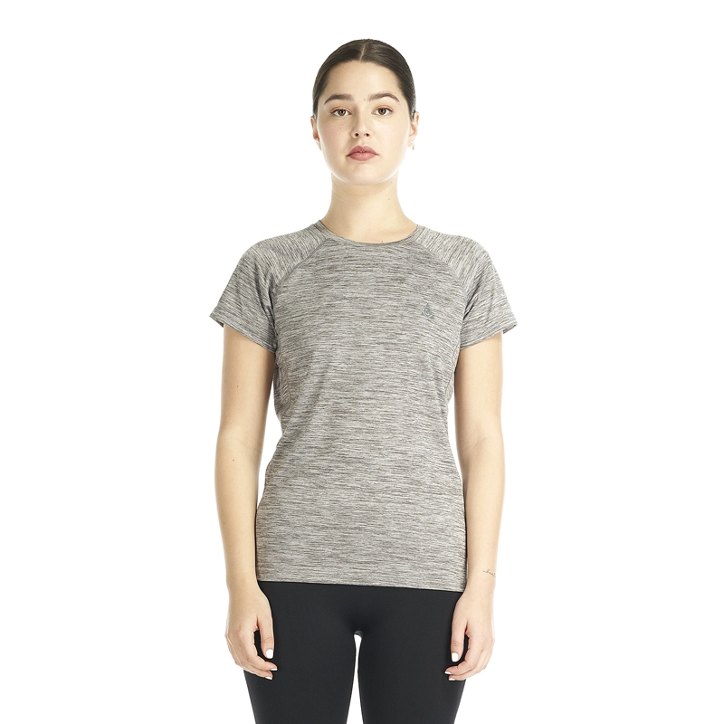 POLERA MUJER FAUNA GRIS MELANGE GEOGRAPHY - 2