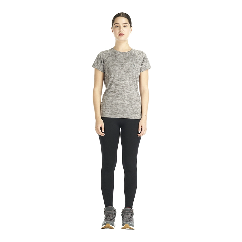 POLERA MUJER FAUNA GRIS MELANGE GEOGRAPHY - 6