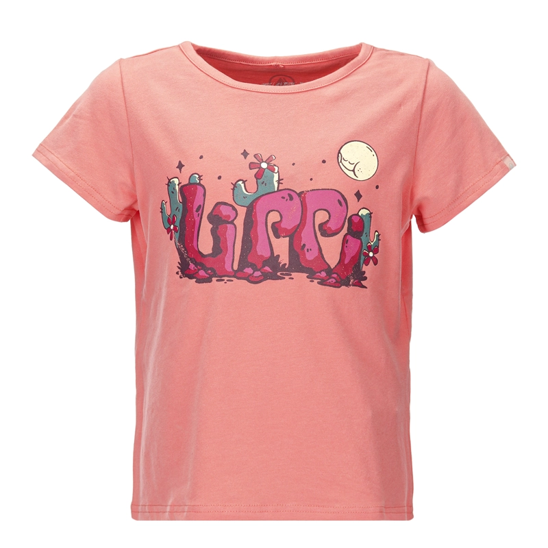 POLERA ALGODÓN NIÑA LIPPI ROSADO LOGO UV-STOP T-SHIRT - 1