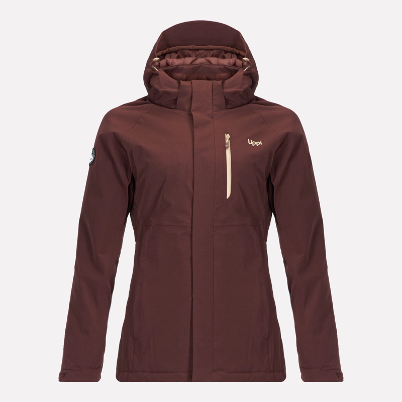 CHAQUETA MUJER ANDES B-DRY HOODY JACKET BURDEO LIPPI - 1