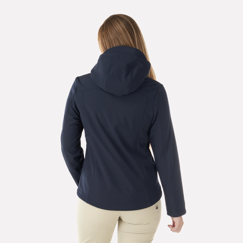 CHAQUETA MUJER MACAYA SOFTSHELL HOODY JACKET AZUL MARINO LIPPI - 3