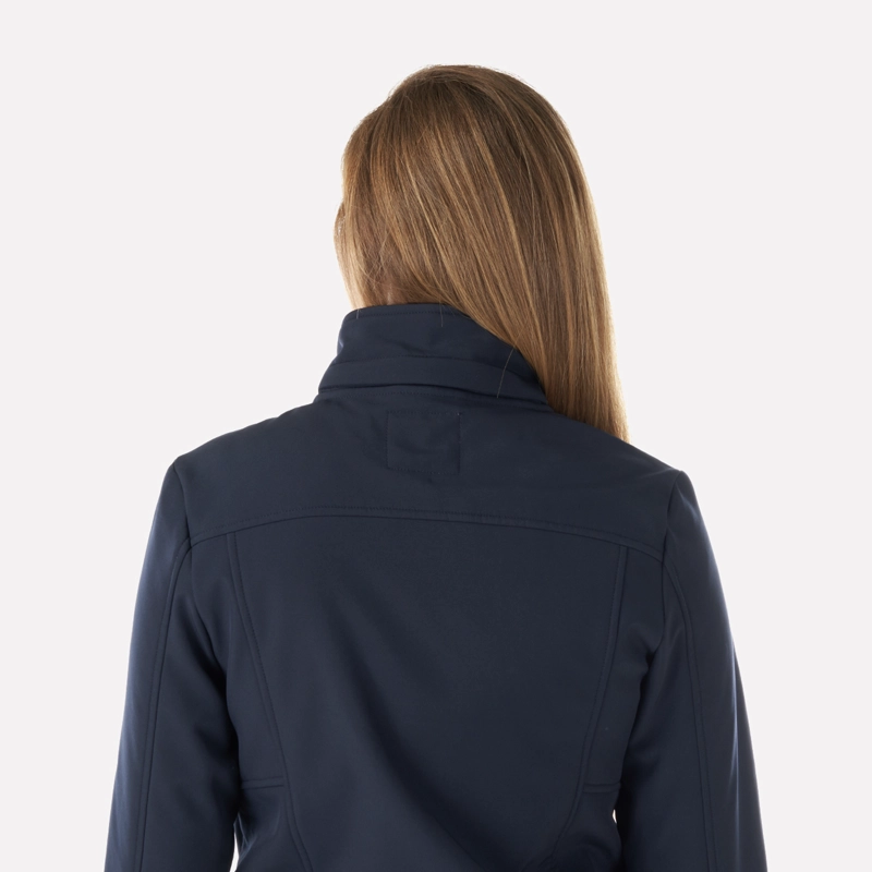 CHAQUETA MUJER MACAYA SOFTSHELL HOODY JACKET AZUL MARINO LIPPI - 6
