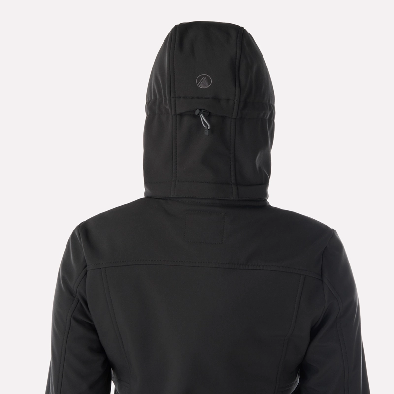CHAQUETA MUJER MACAYA SOFTSHELL HOODY JACKET NEGRO LIPPI - 6