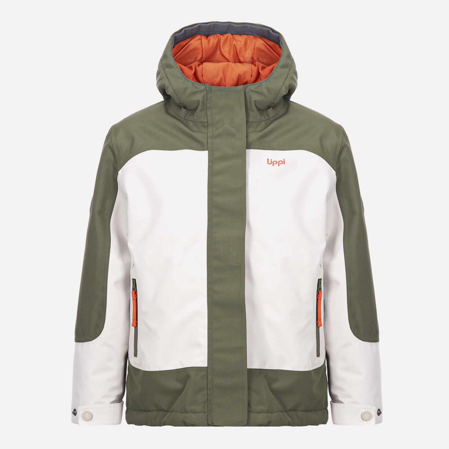 CHAQUETA NIÑO LIPPI ARENA ANDES SNOW B-DRY HOODY JACKET VERDE MUSGO - 1