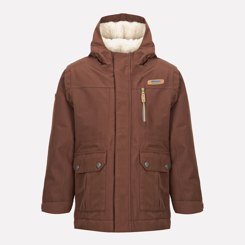 CHAQUETA NIÑO ROBLE B-DRY HOODY JACKET TERRACOTA LIPPI I22 - 1