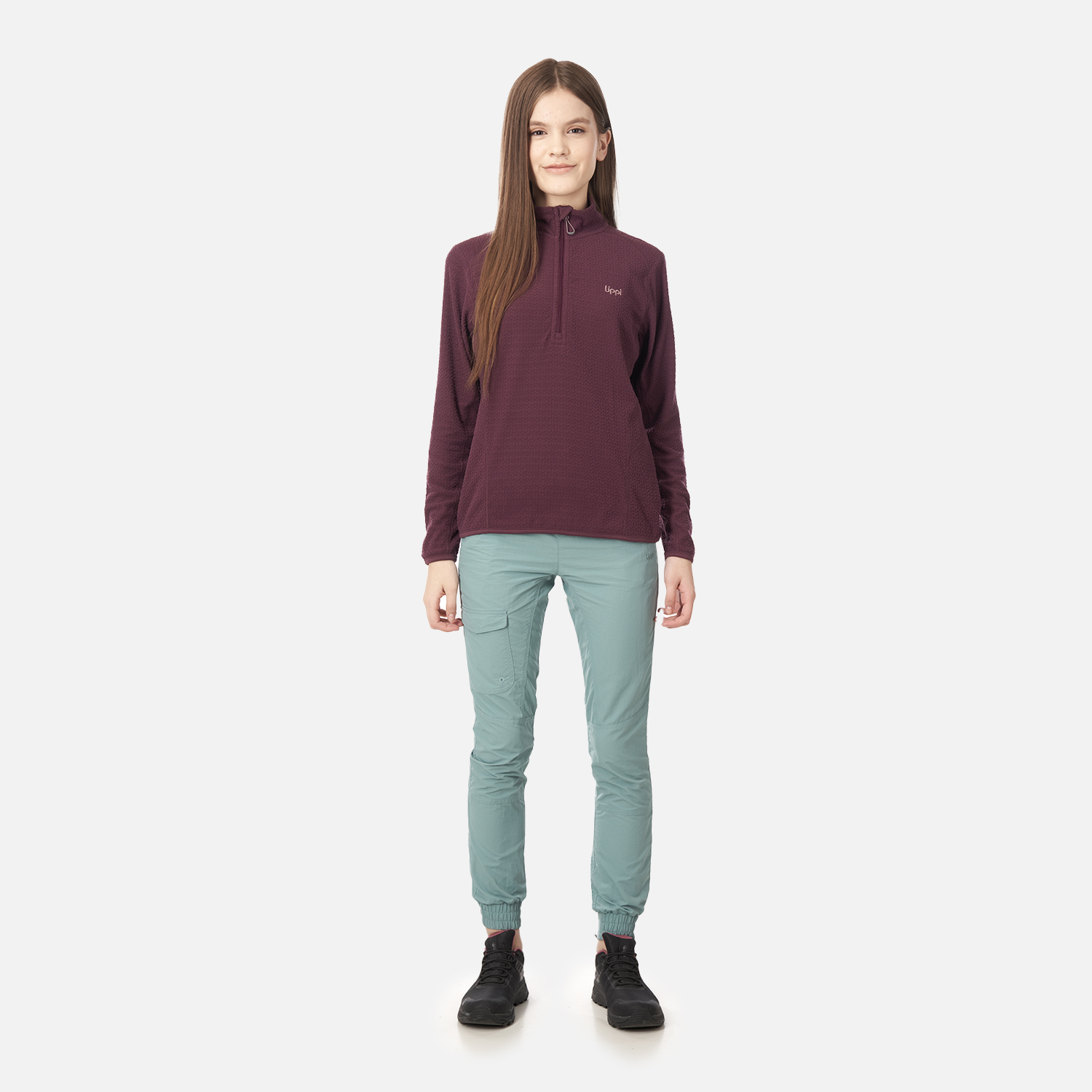 PANTALON TEEN GIRL BREATHING PANTS JADE OSCURO LIPPI - 5