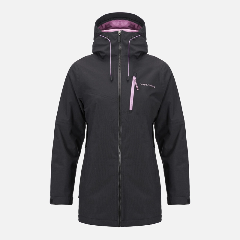 CHAQUETA MUJER YETI EN COLOR NEGRO HAKA HONU - 1