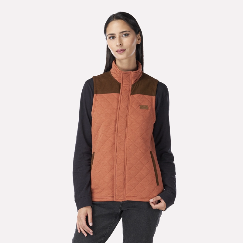 POLERON MUJER VEST-IR DAMASCO HAKA HONU - 2