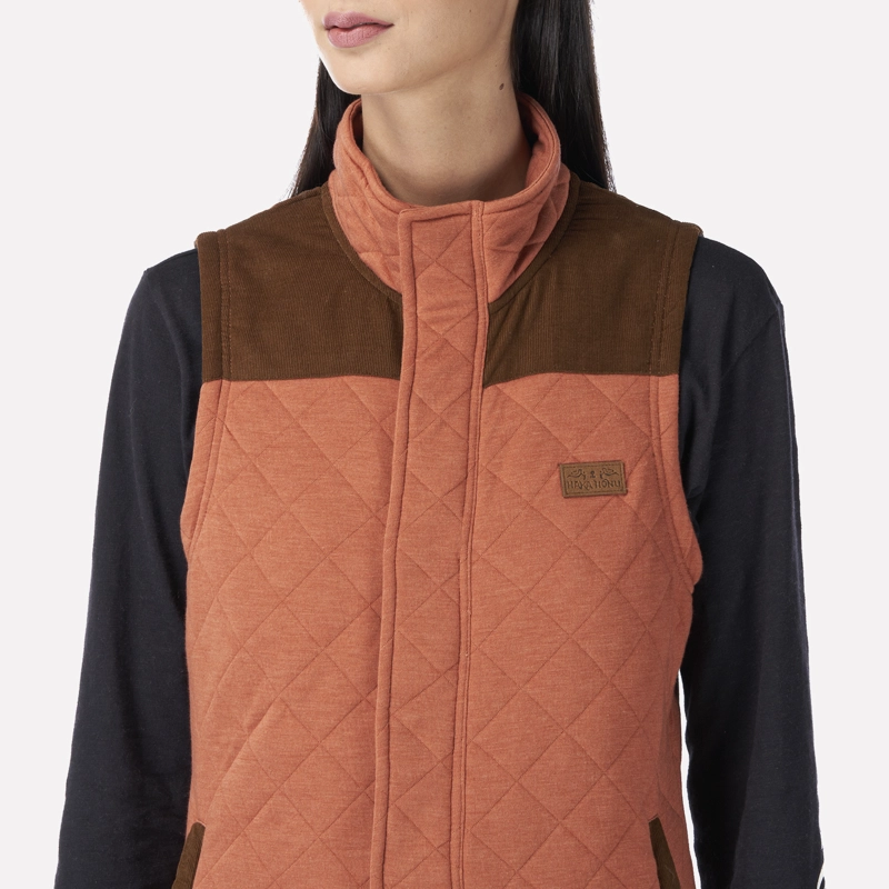 POLERON MUJER VEST-IR DAMASCO HAKA HONU - 4