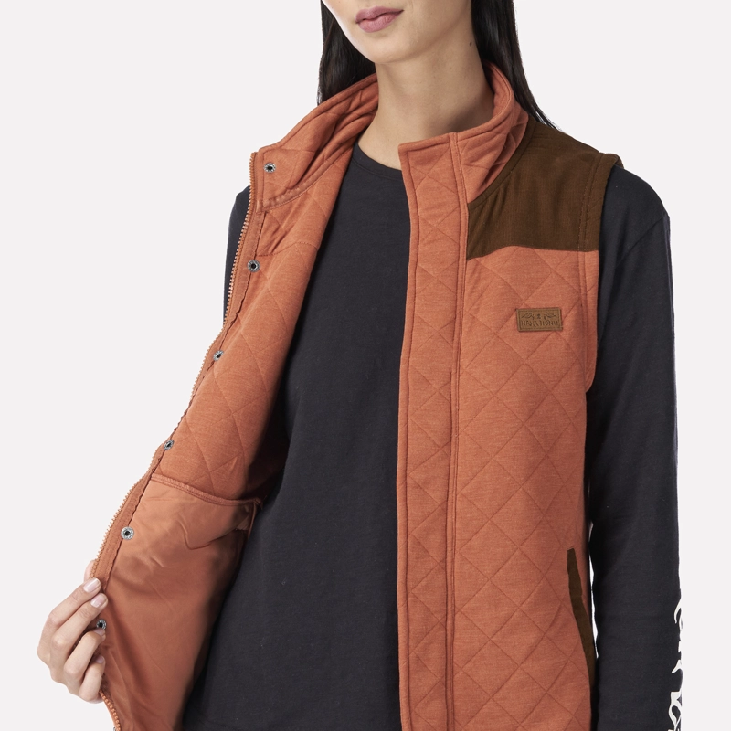POLERON MUJER VEST-IR DAMASCO HAKA HONU - 5