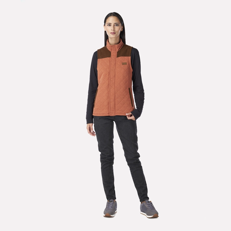 POLERON MUJER VEST-IR DAMASCO HAKA HONU - 6