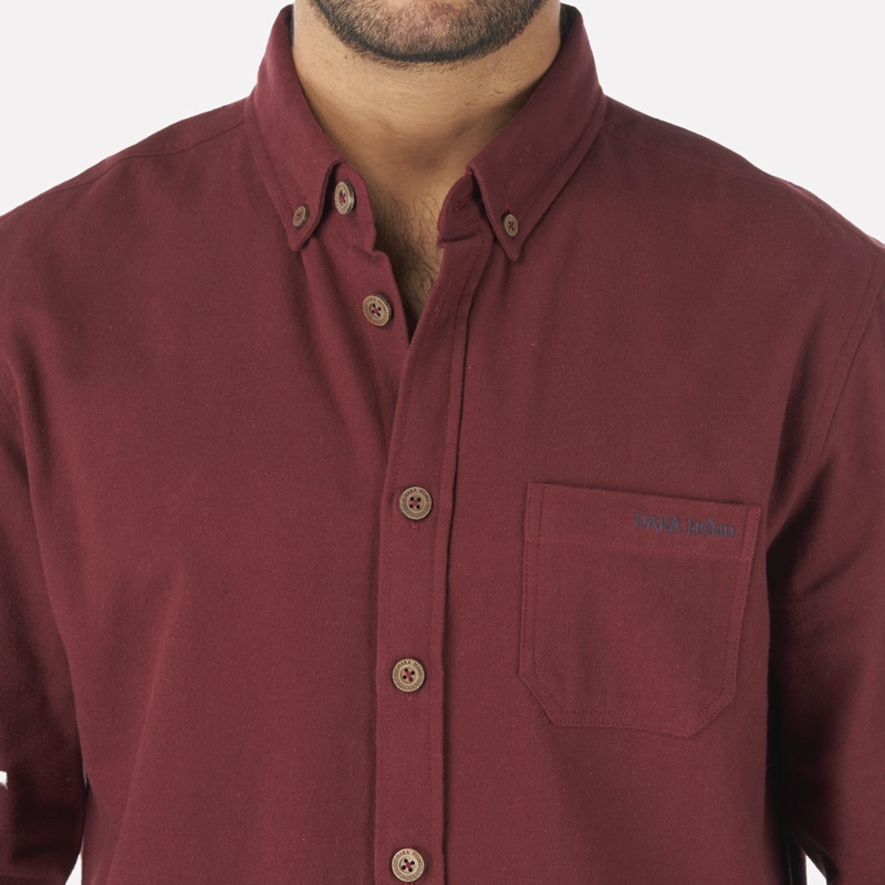 CAMISA HOMBRE CLASICA BURDEO HAKA HONU - 4