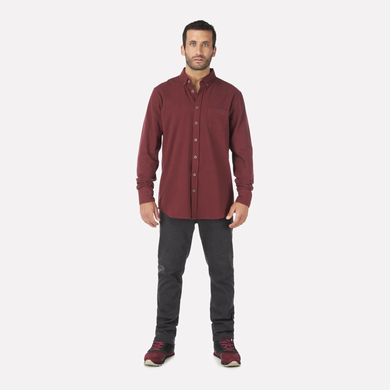 CAMISA HOMBRE CLASICA BURDEO HAKA HONU - 5