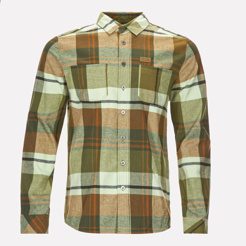 CAMISA HOMBRE HACHAZO VERDE HAKA HONU - 1